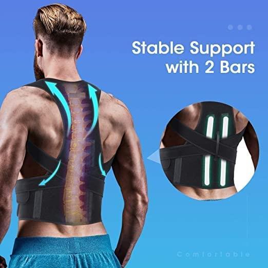 Posture Corrector Shoulder Belt for Men & Women | Back Support Brace | Bizvaro