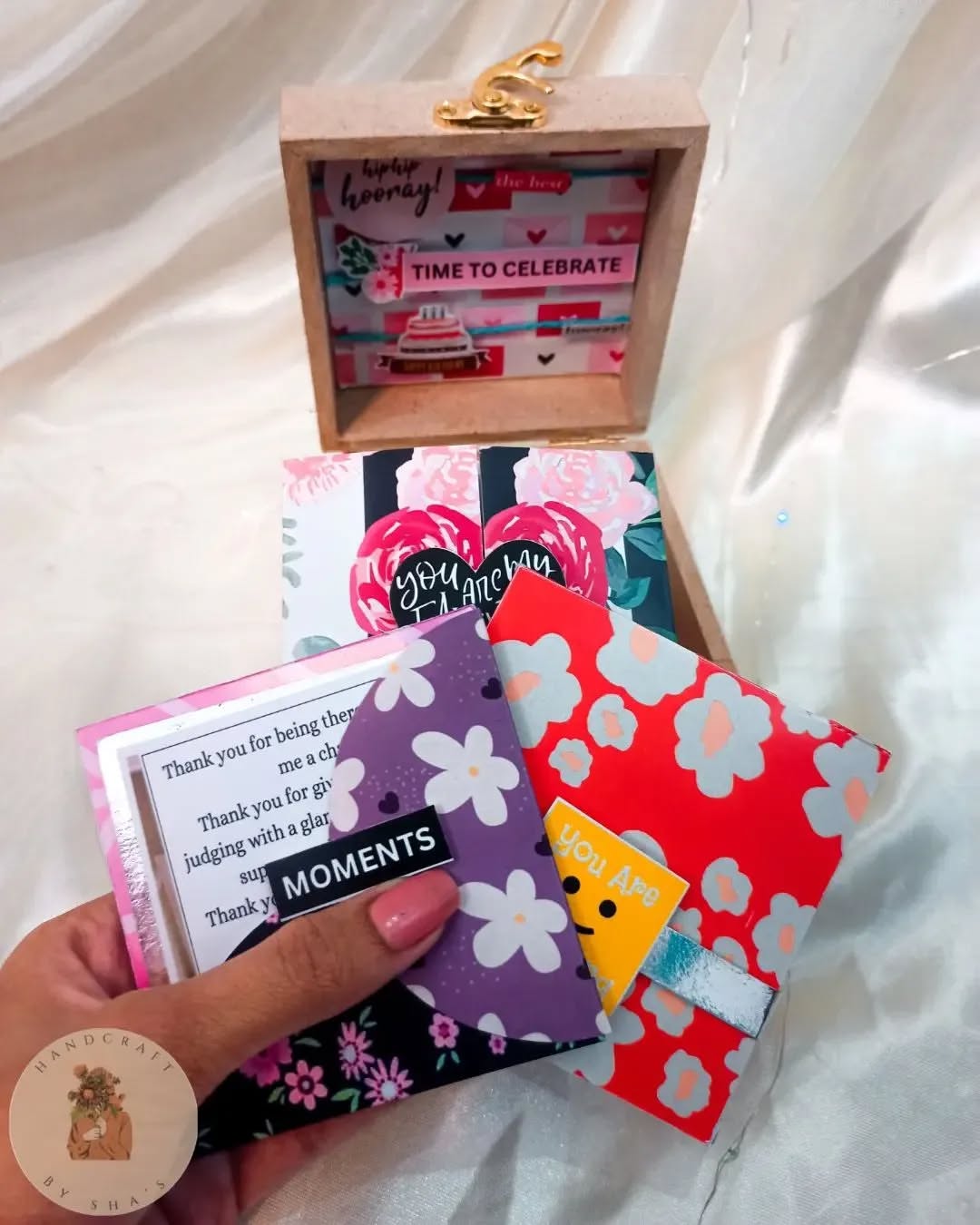 Custom Handmade Card Hamper Box | Handcraft by Shas | Bizvaro