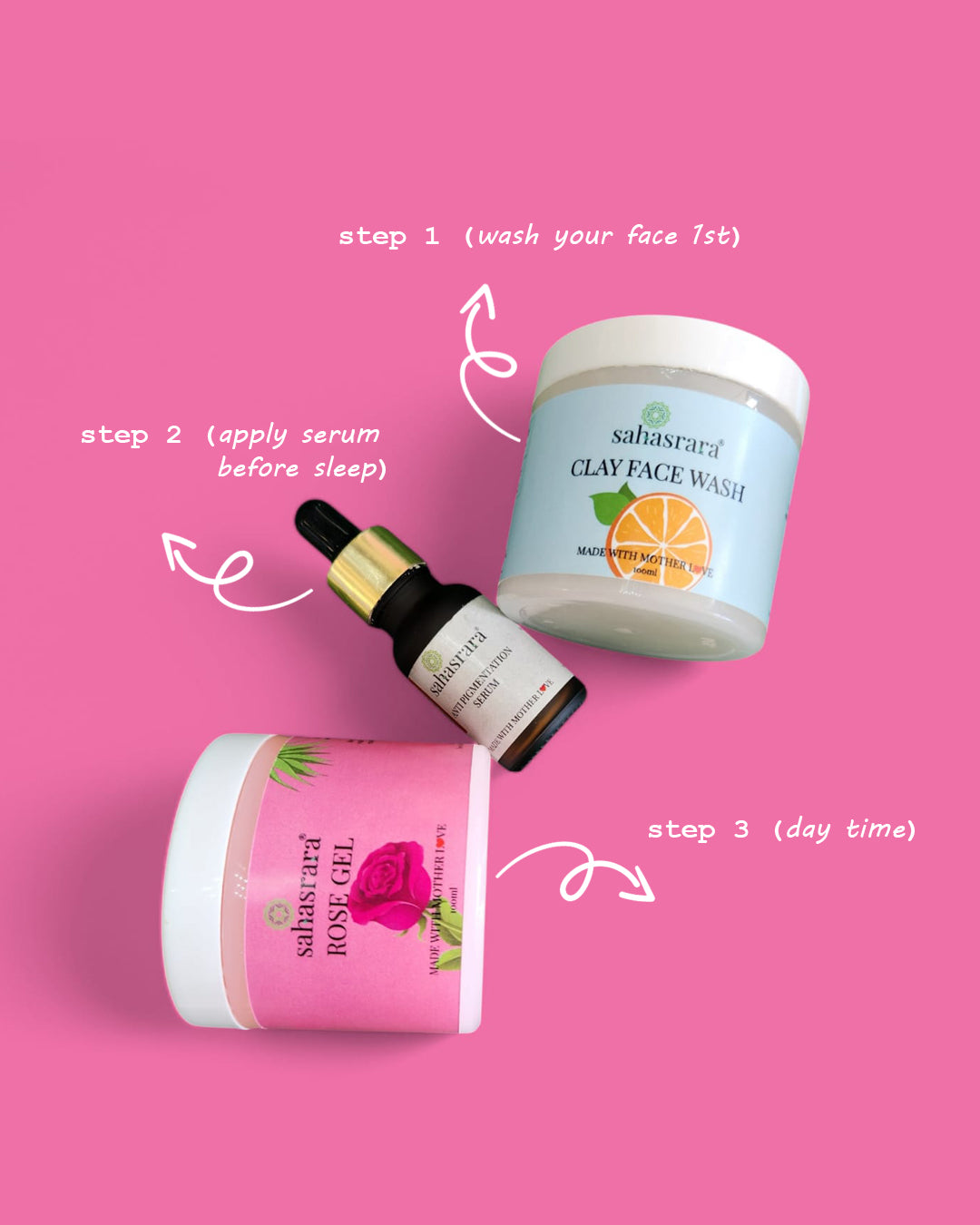 Sahasrara Acne & Pigmentation Kit – Ayurvedic Skincare Solution for Clear, Even-Toned Skin | Bizvaro