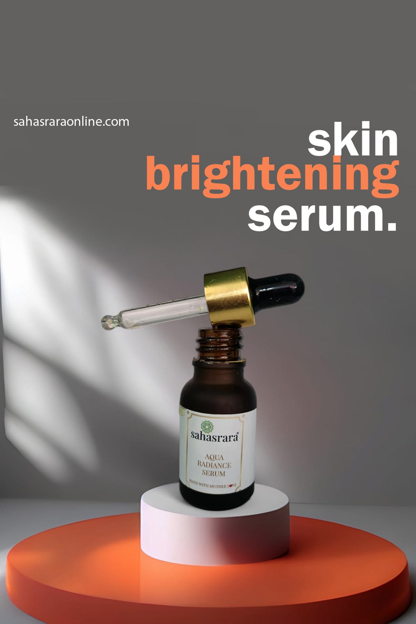 Sahasrara Aqua Radiance Serum – Ayurvedic Skin Brightening Serum for Glowing Complexion | Bizvaro