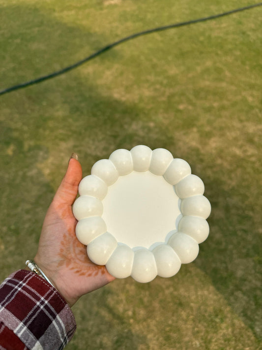 Bubble Tray |Handmade Decorative Tray | The Clay Story | Bizvaro
