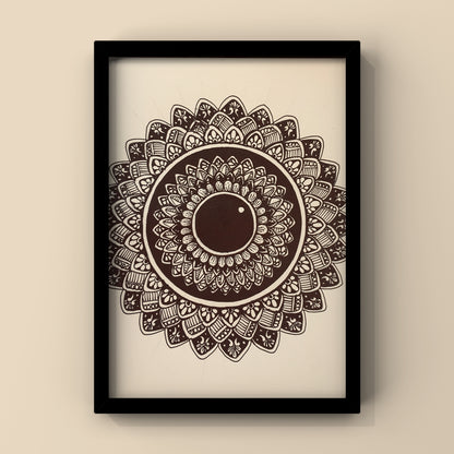 Handcrafted Mandala Art Prints – Premium Wall Decor | Painters Paradise | Bizvaro